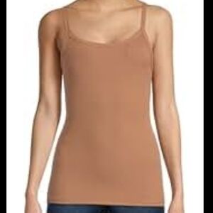 Women's Basic Layering Seamless Cami Nude/Cream Size S Used
